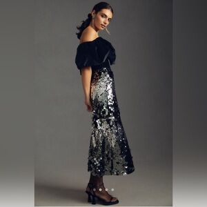 NWT! Mare Mare x Anthropologie Ombré Sequin Skirt